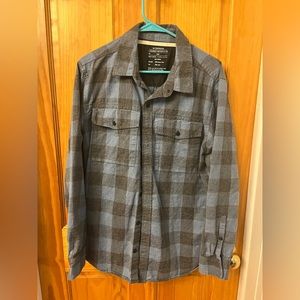 Men’s REI Blue/Black Flannel size L